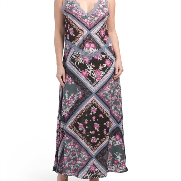 Free People Stevie Printed Maxi Dress NWOT - Picture 10 of 13